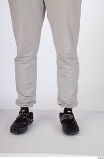 Darren black sneakers calf dressed grey jogger wweatpants sports 0001.jpg